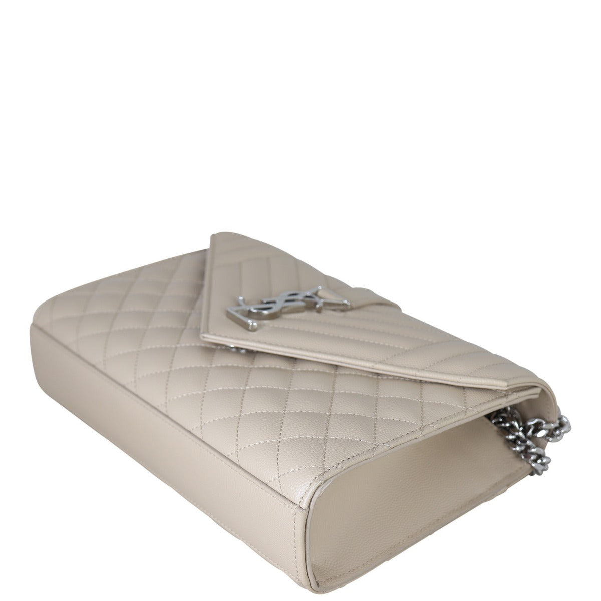 Saint Laurent Monogram Mix Matelasse Envelope Chain Bag Medium