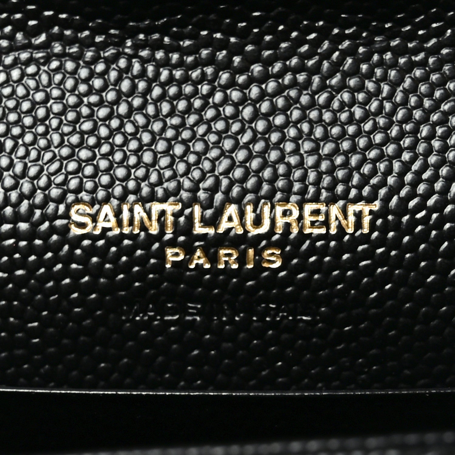 Grain De Poudre Matelasse Chevron Small Monogram Envelope Wallet Black