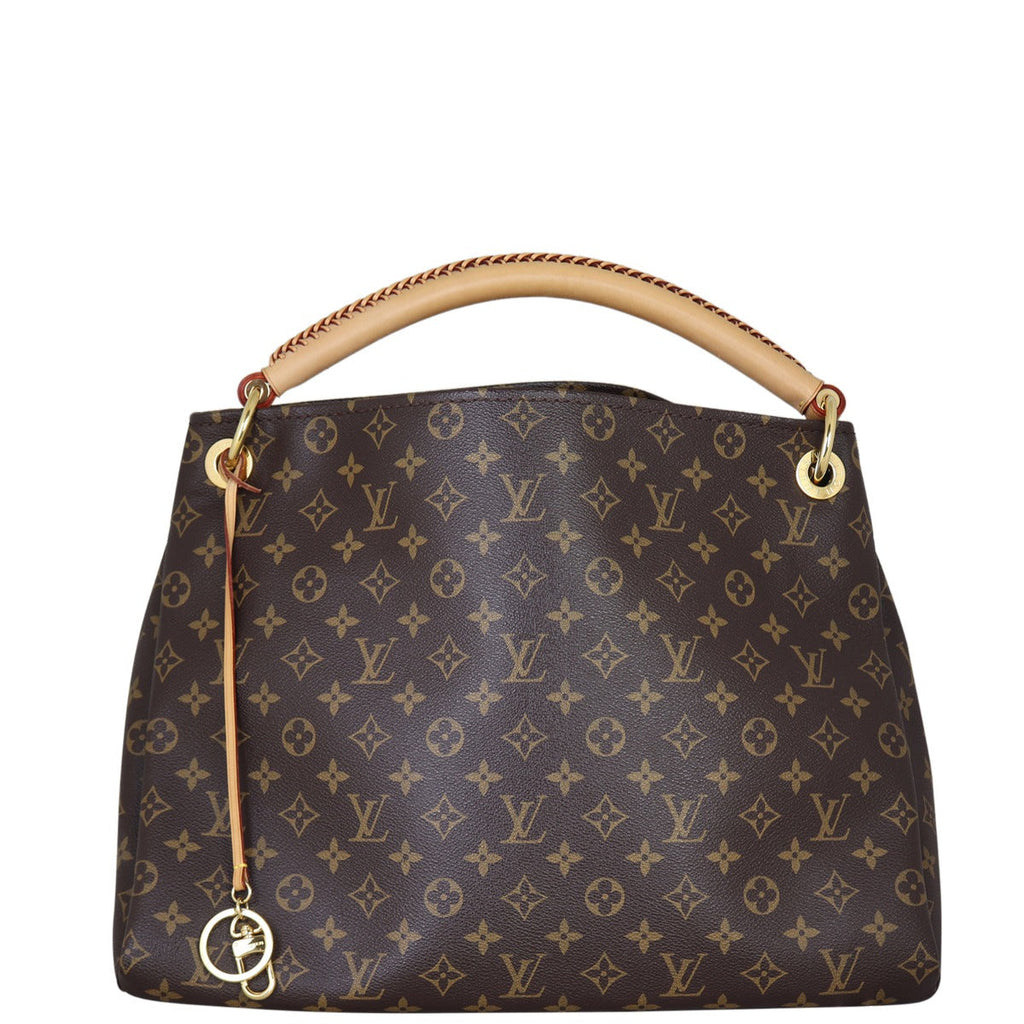 Louis Vuitton Artsy MM Monogram | Gold Keyring