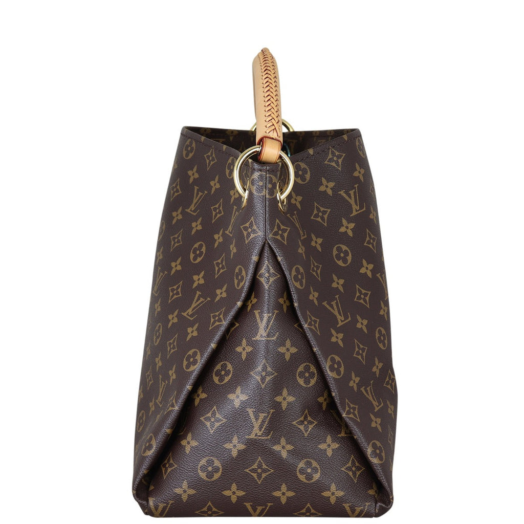 Louis Vuitton Artsy MM Monogram | Gold Keyring