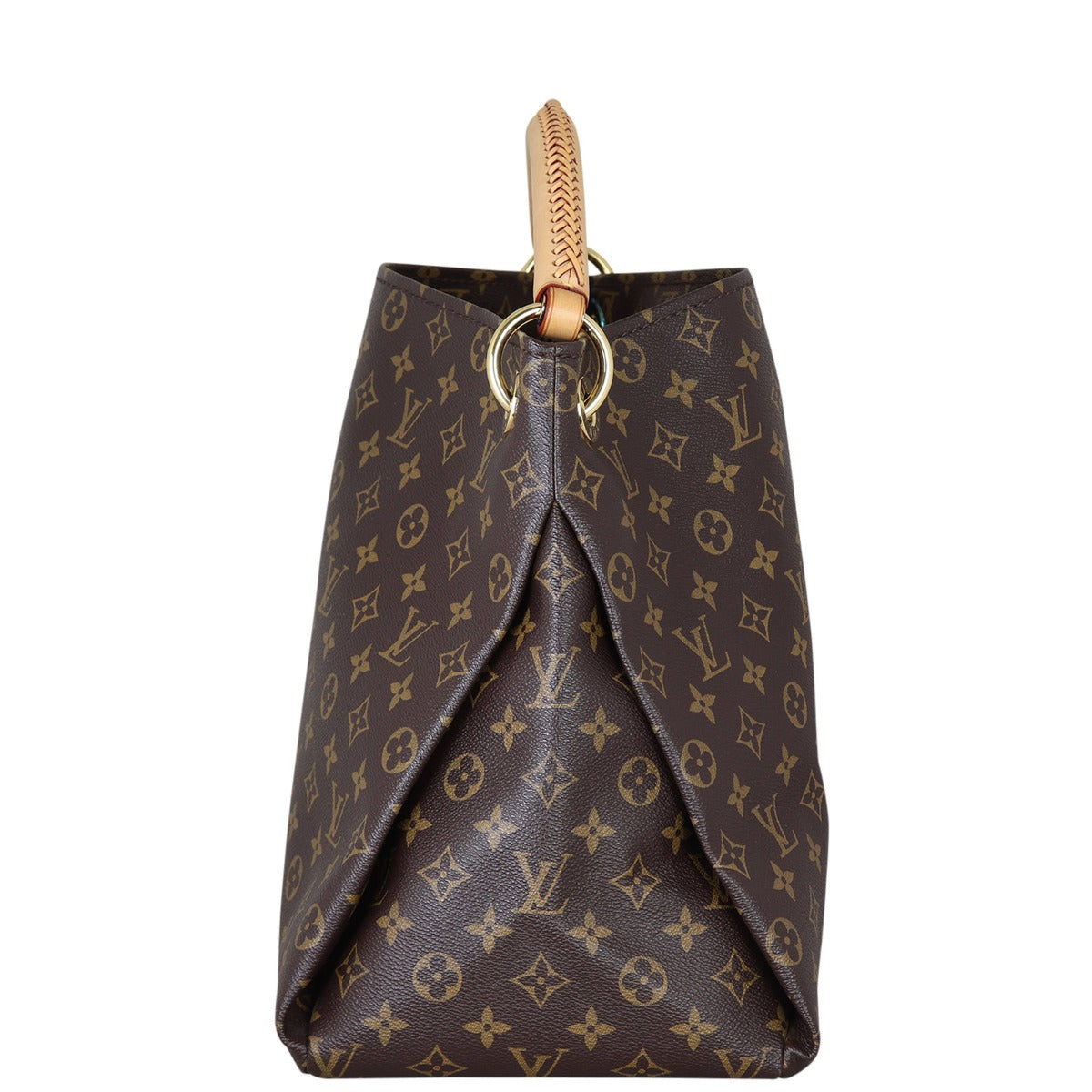 Louis Vuitton Artsy MM Monogram | Gold Keyring