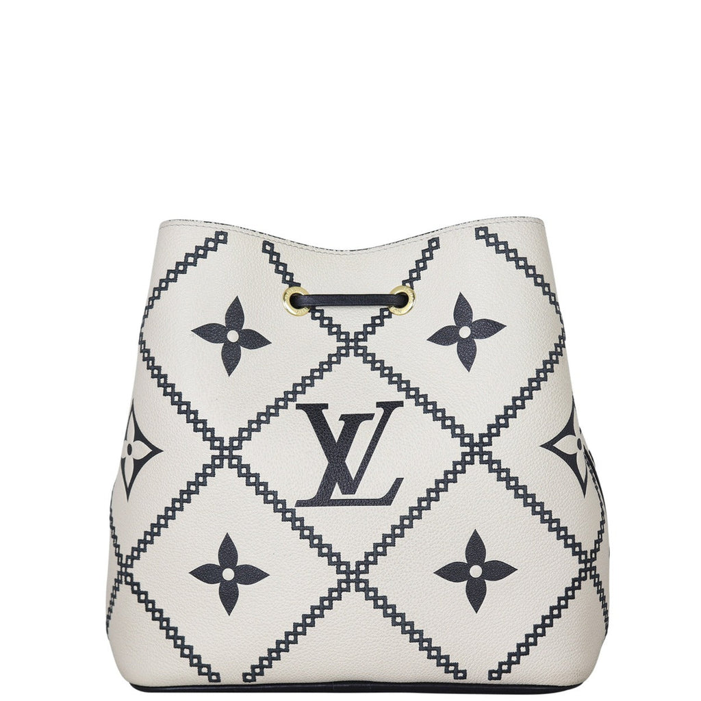 Louis Vuitton NeoNoe MM Monogram Empreinte Giant Broderies