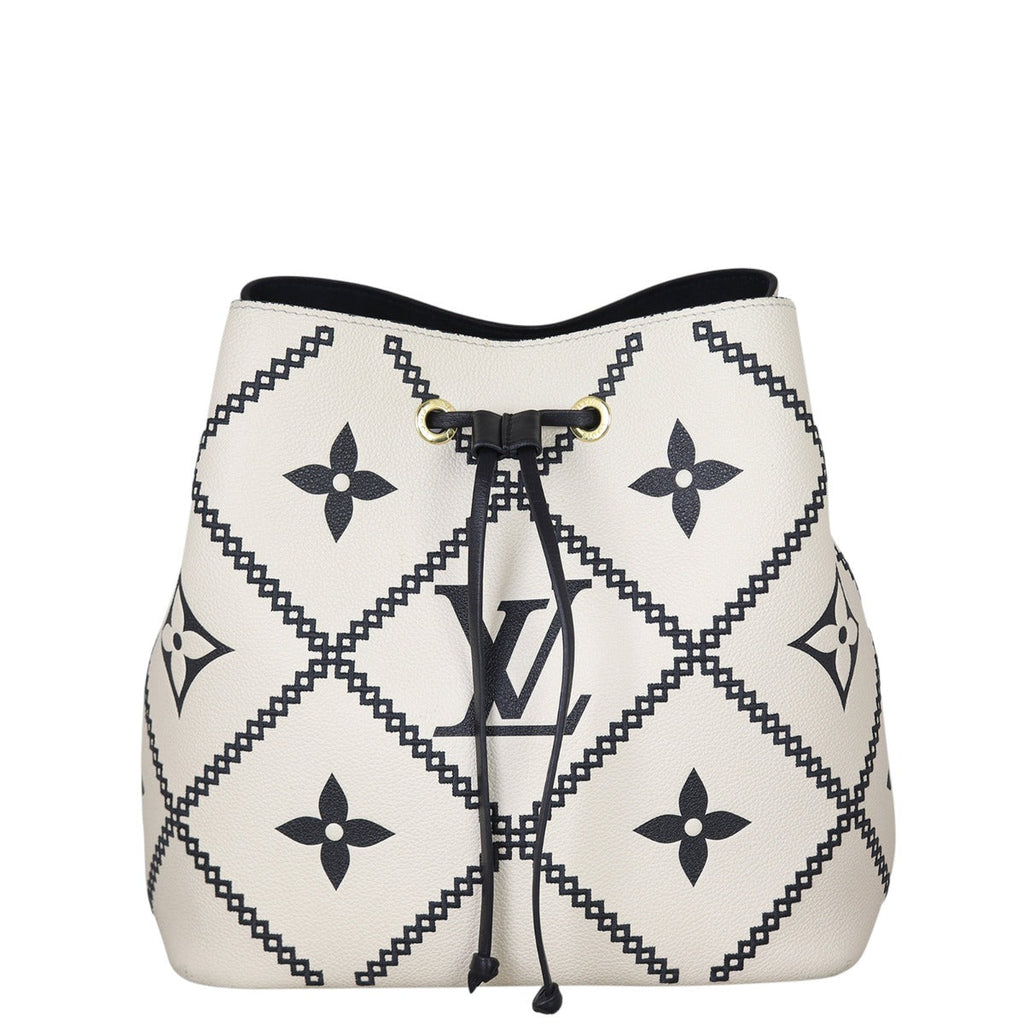 Louis Vuitton NeoNoe MM Monogram Empreinte Giant Broderies
