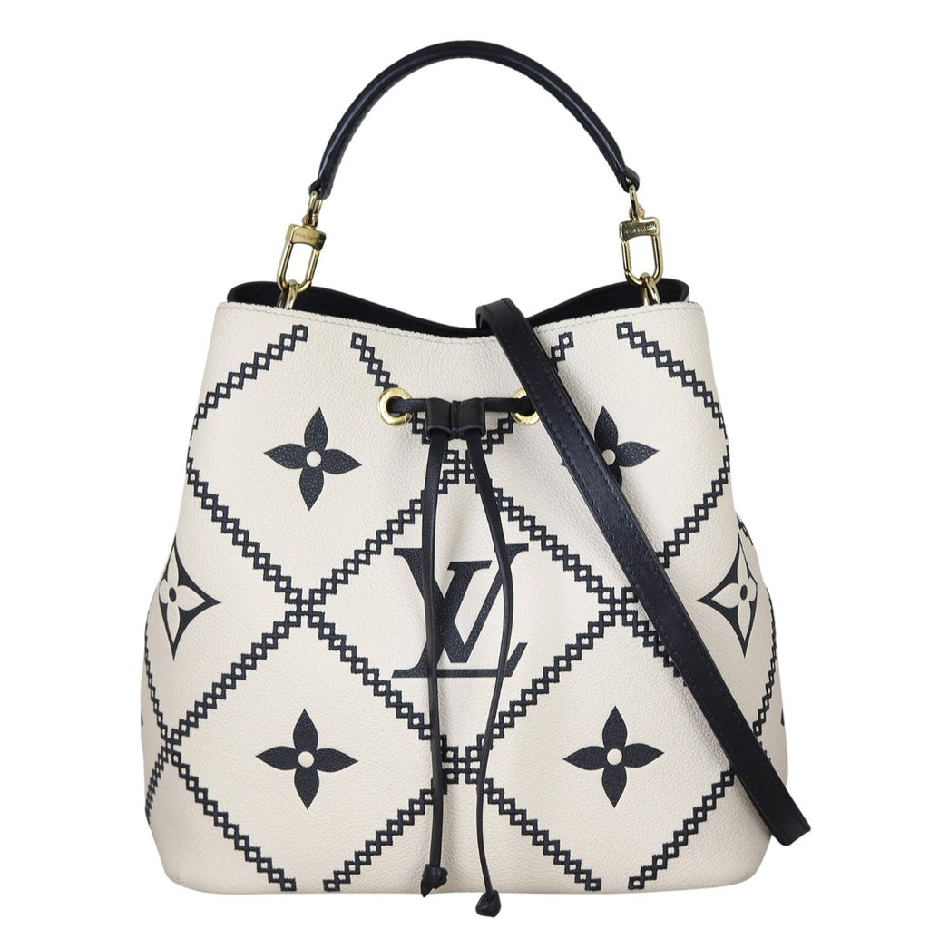 Louis Vuitton NeoNoe MM Monogram Empreinte Giant Broderies