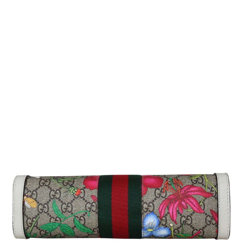 Gucci Ophidia GG Supreme Flora Small Shoulder Bag