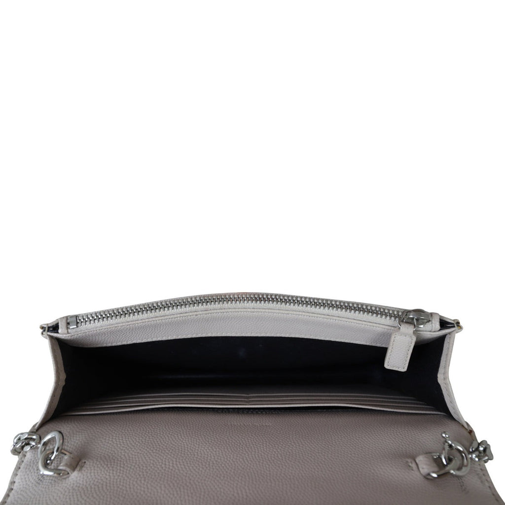 Saint Laurent Cassandre Envelope Chain Wallet