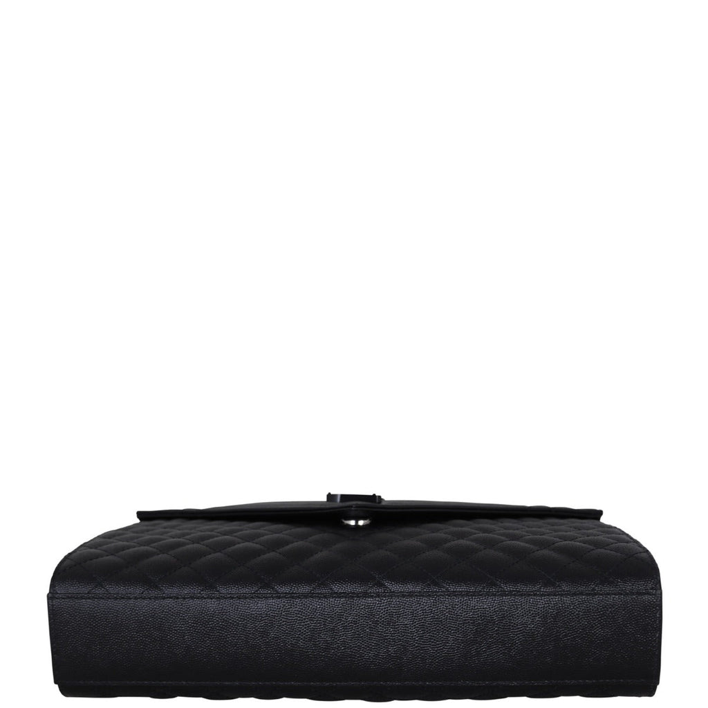 Saint Laurent Monogram Mix Matelasse Envelope Chain Bag Large