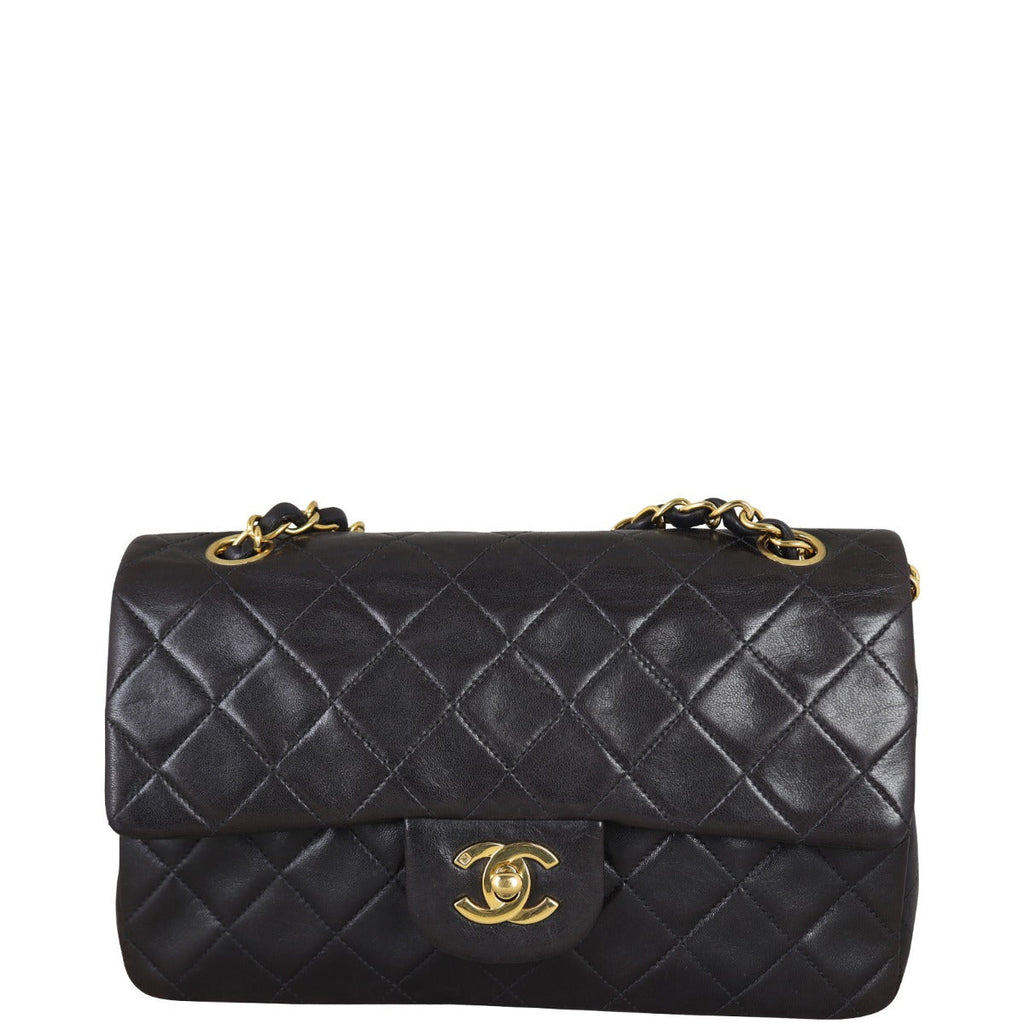 Chanel Classic Double Flap Small | Black Vintage 3 Series