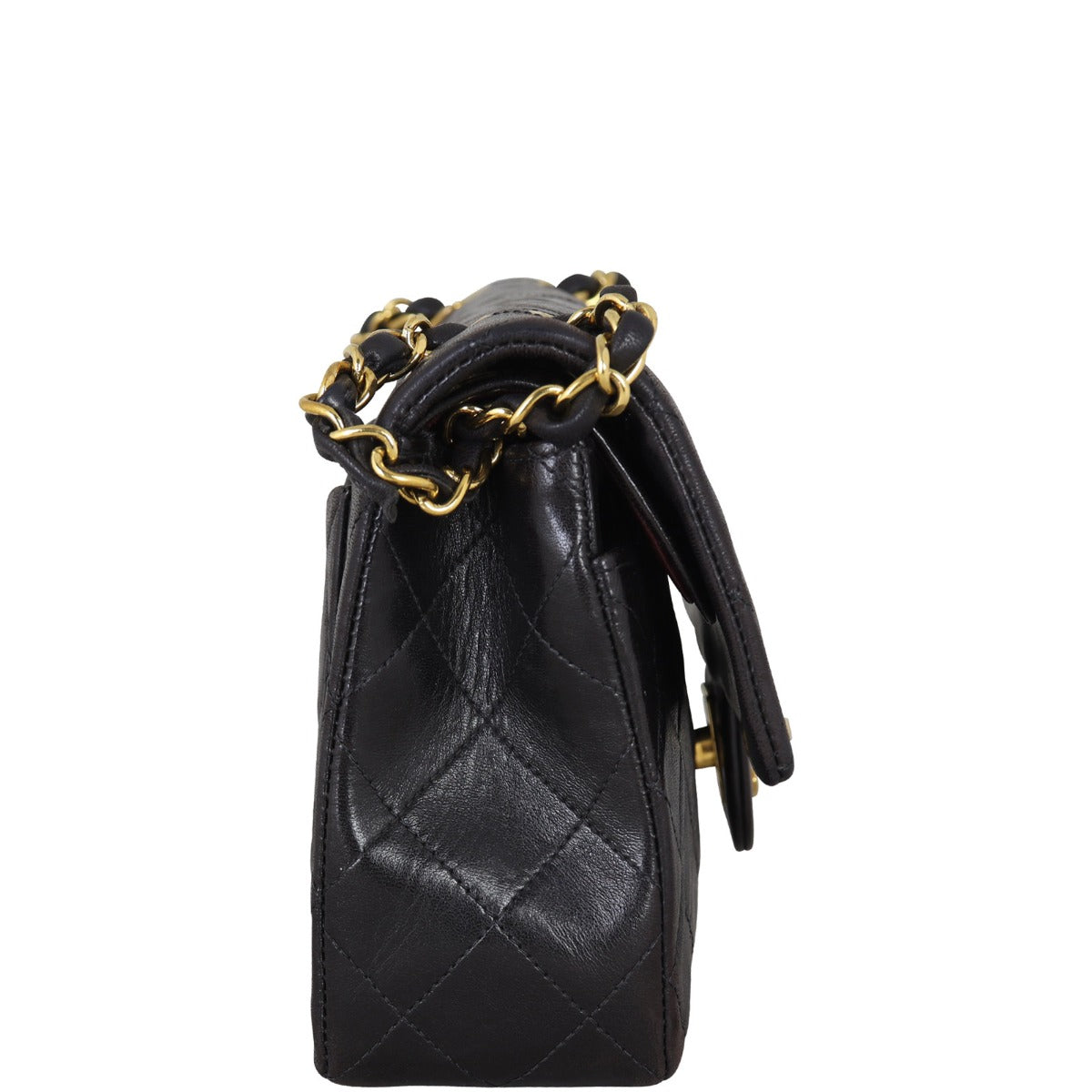 Chanel Classic Double Flap Small | Black Vintage 3 Series