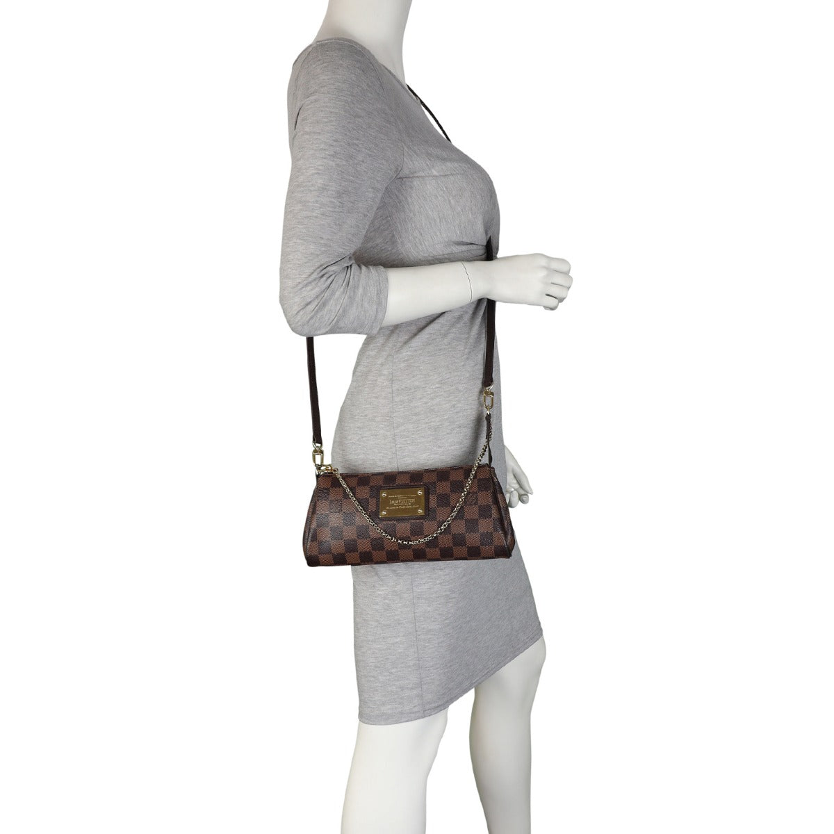 Louis Vuitton Eva Pochette Damier Ebene