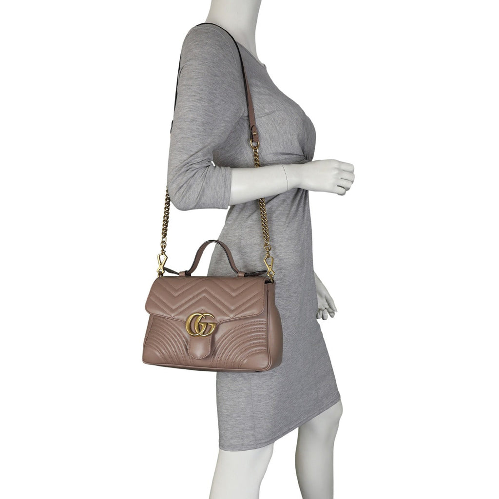 Gucci GG Marmont Top Handle Bag Small