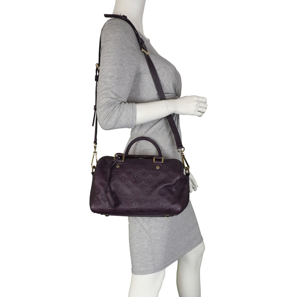 Louis Vuitton Speedy 25 Bandouliere Monogram Empreinte