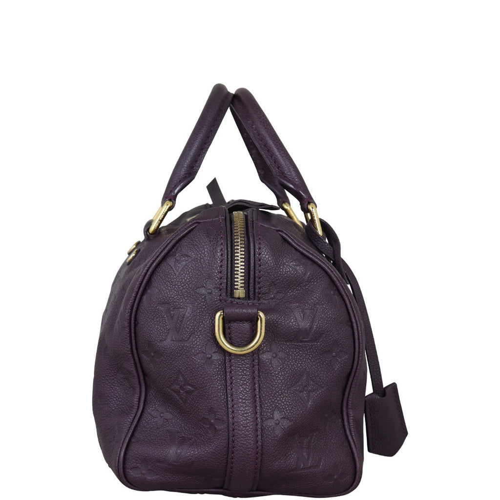 Louis Vuitton Speedy 25 Bandouliere Monogram Empreinte