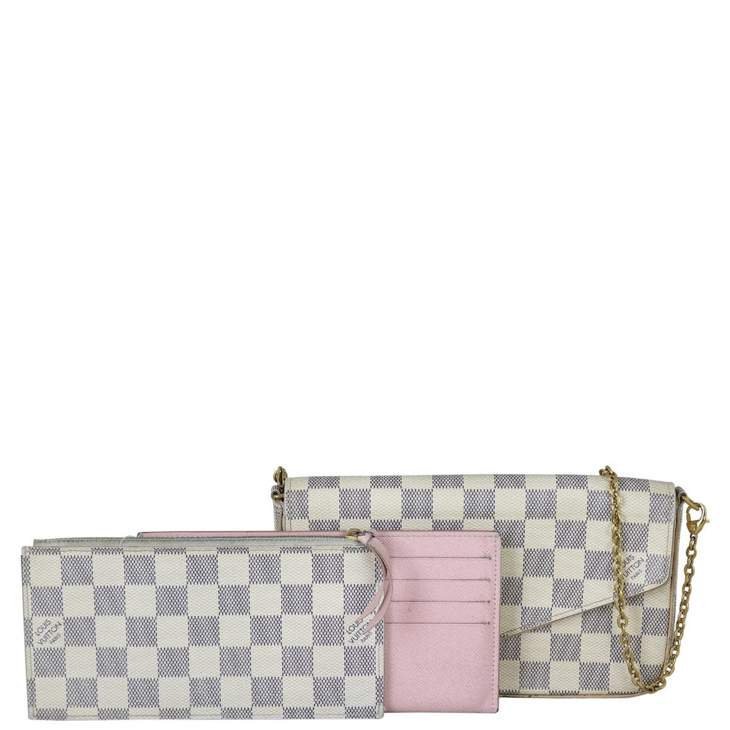 Louis Vuitton Pochette Felicie Damier Azur