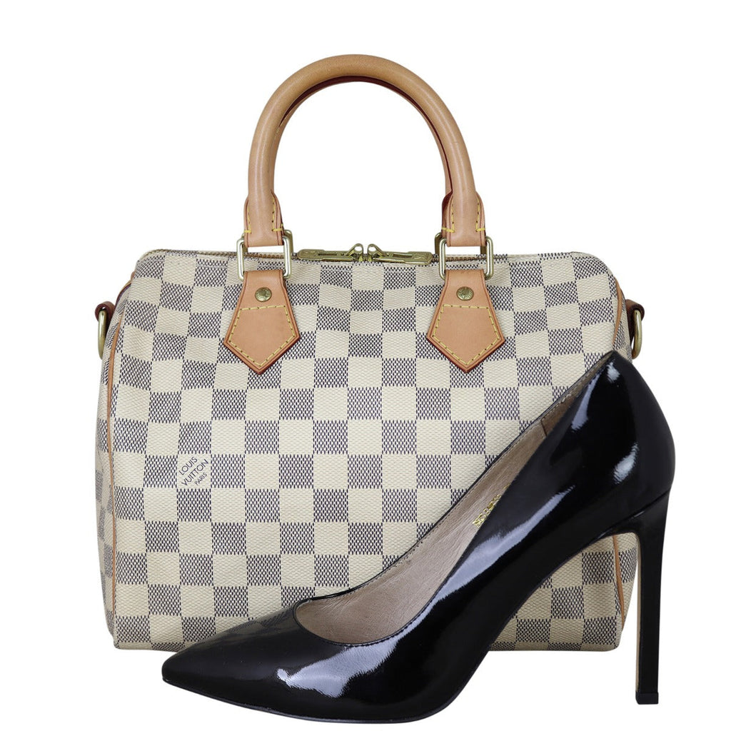 Louis Vuitton Speedy 25 Bandouliere Damier Azur