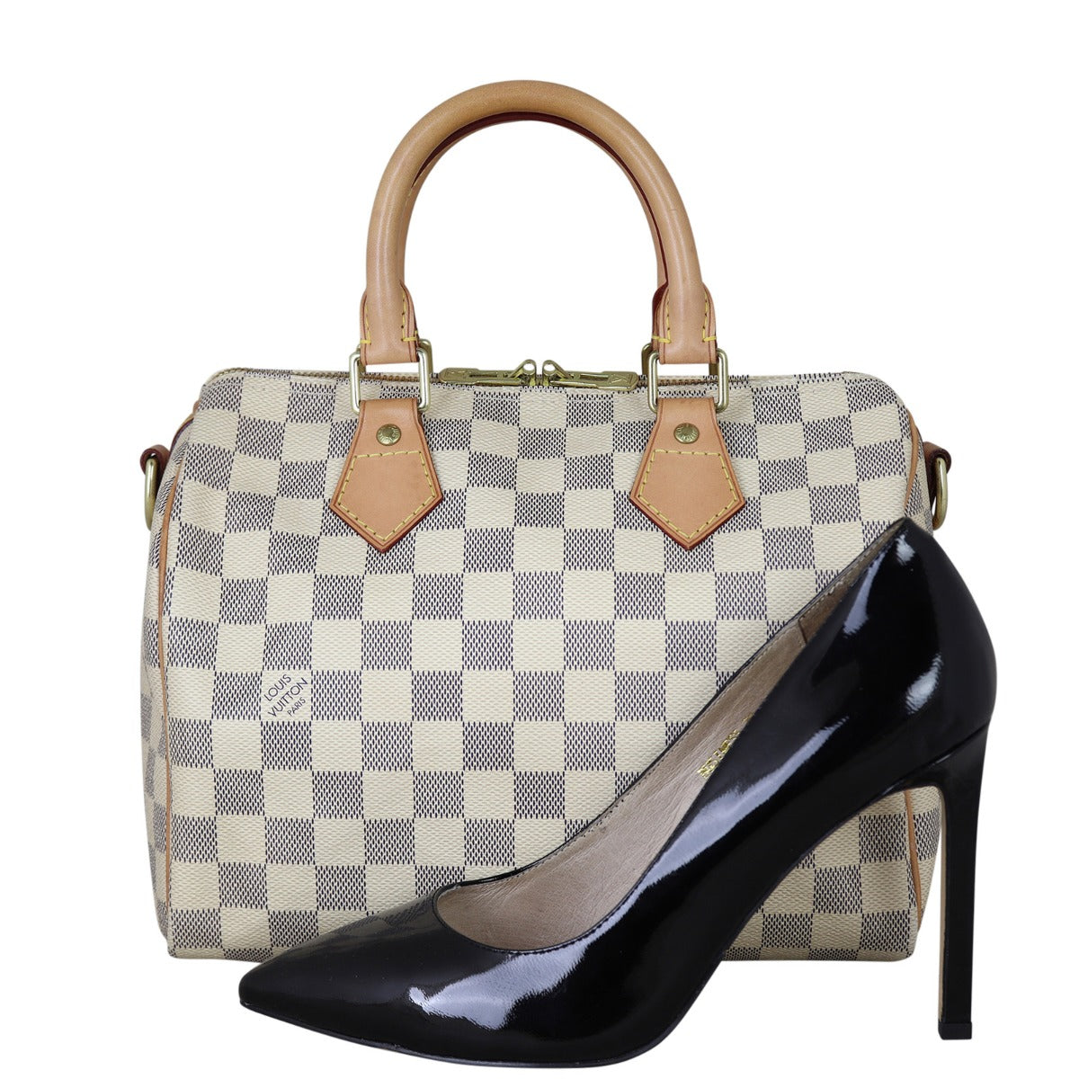 Louis Vuitton Speedy 25 Bandouliere Damier Azur