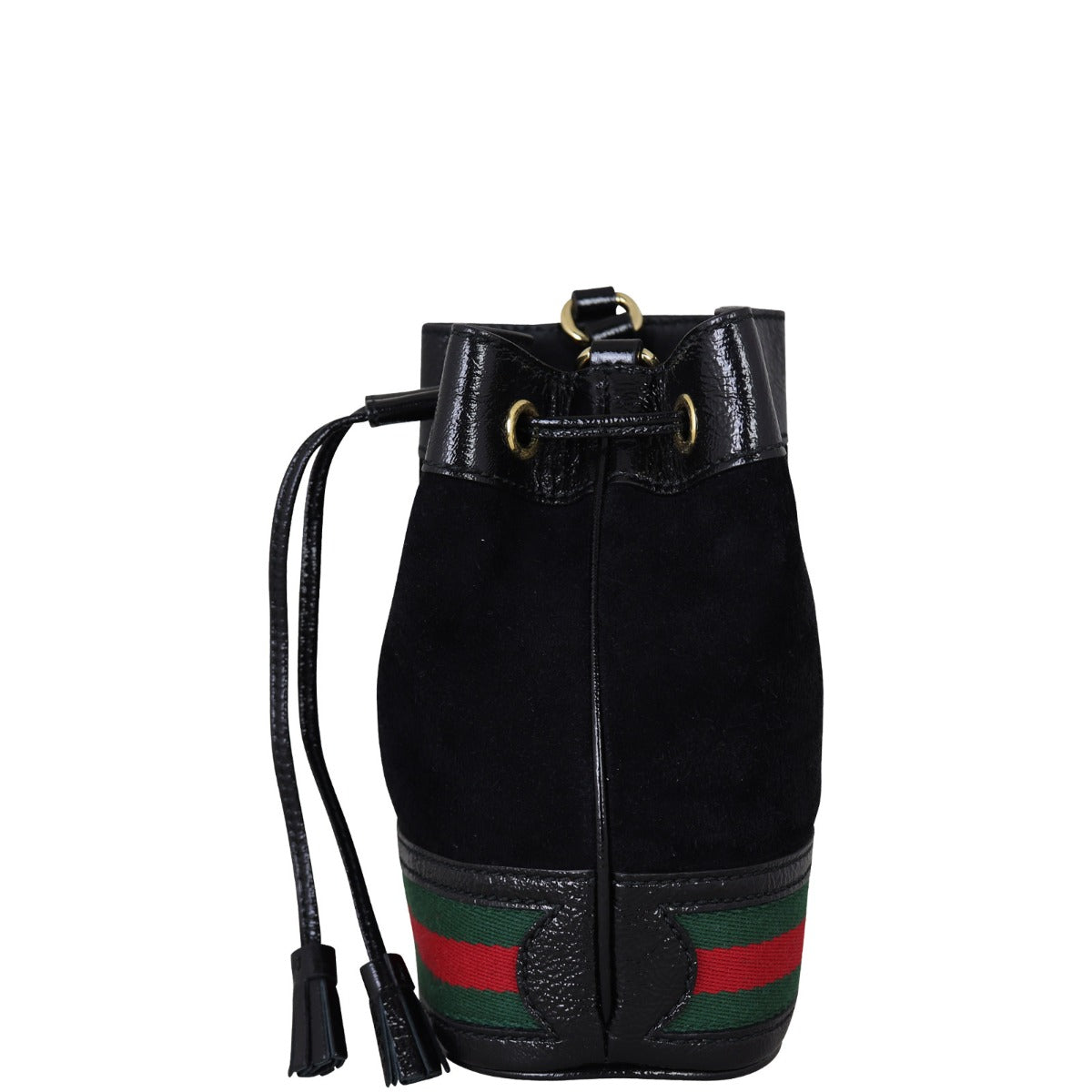 Gucci Ophidia Suede Bucket Bag Mini