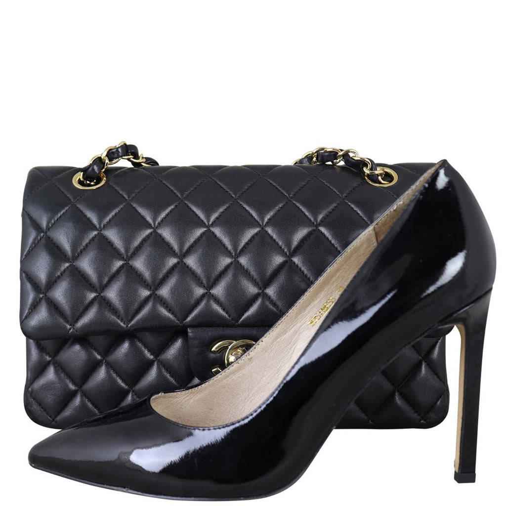 Chanel Classic Double Flap Medium | Black 19 Series