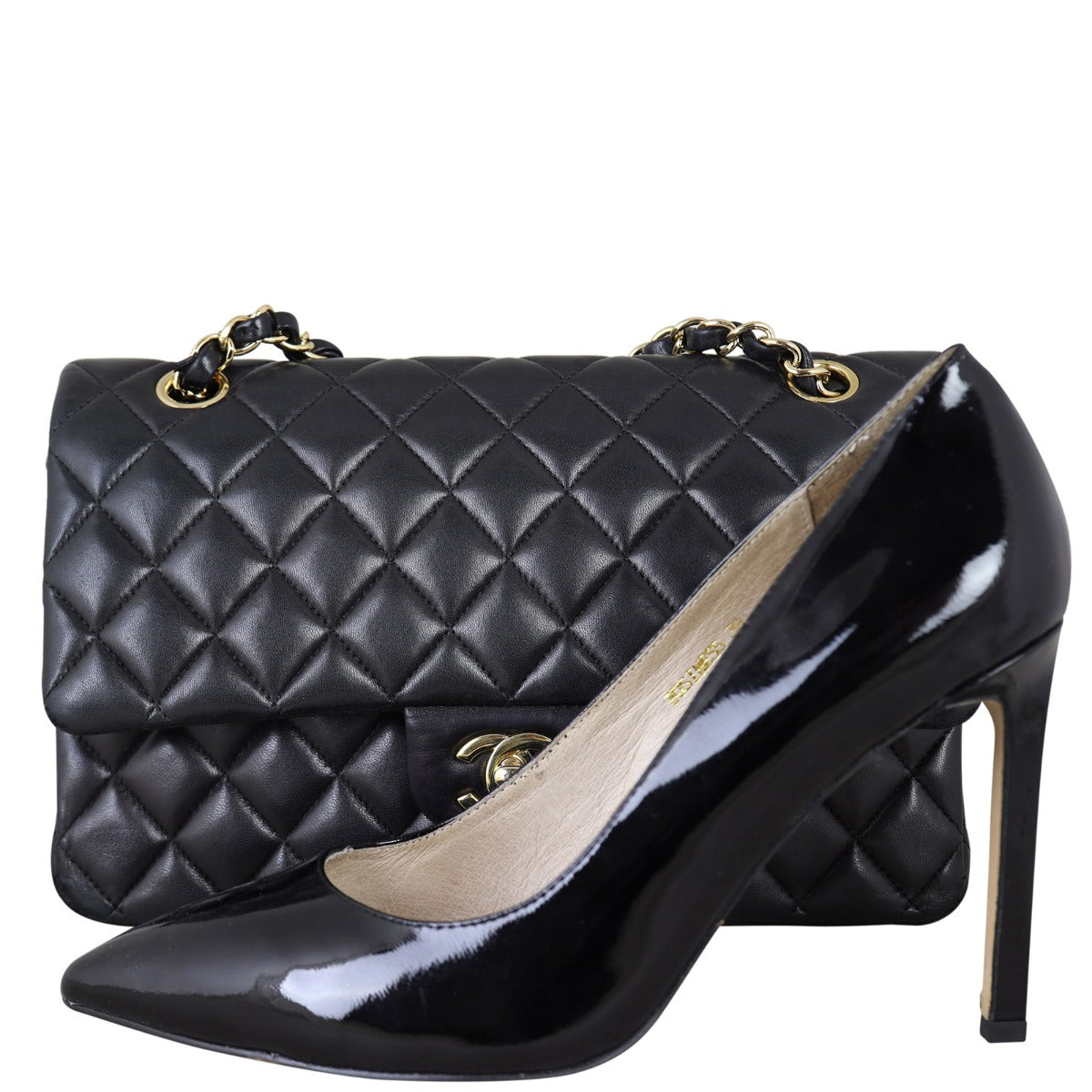 Chanel Classic Double Flap Medium | Black 19 Series
