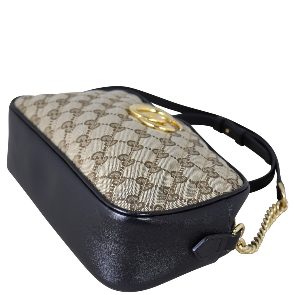 Gucci GG Canvas Marmont Small Camera Bag