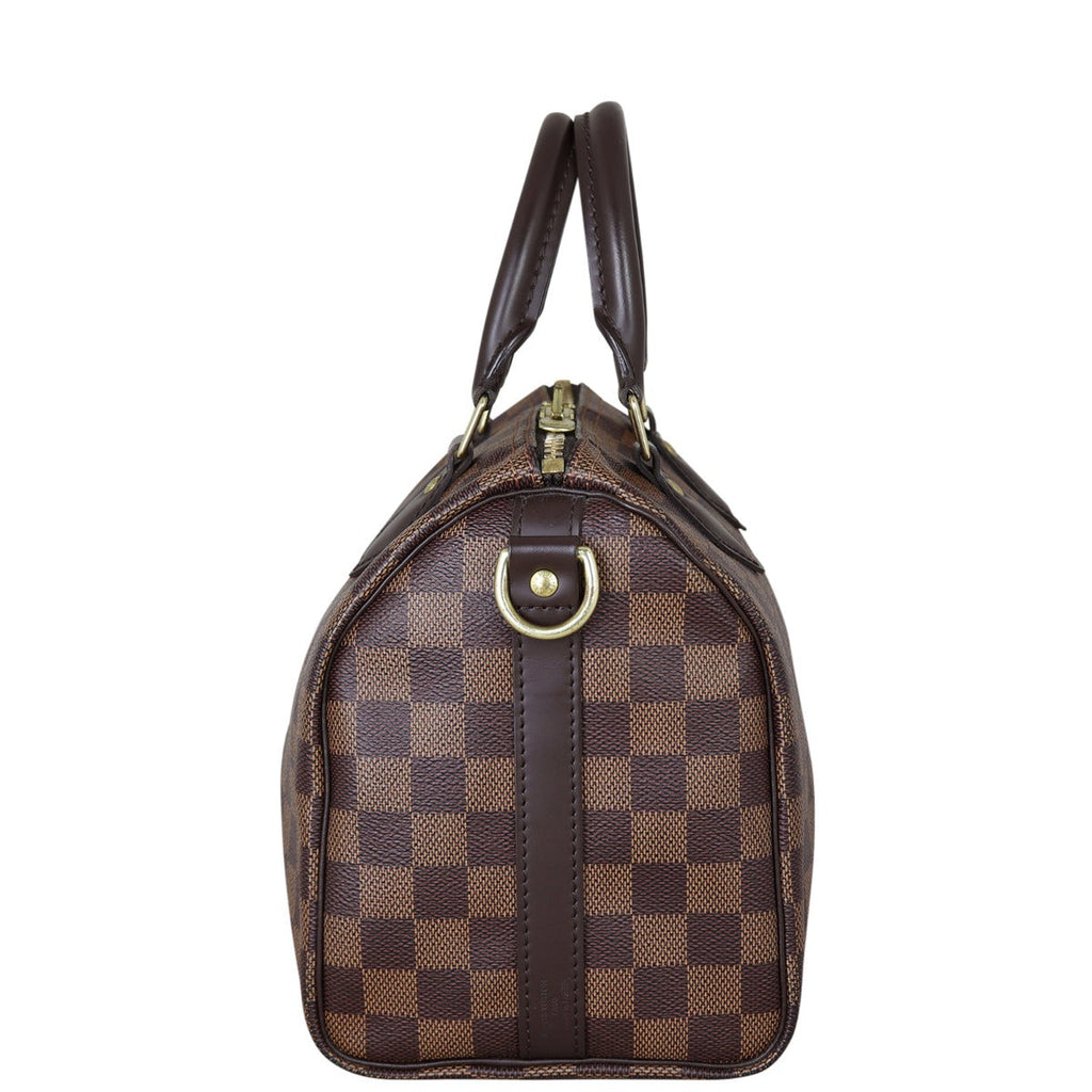 Louis Vuitton Speedy 25 Bandouliere Damier Ebene