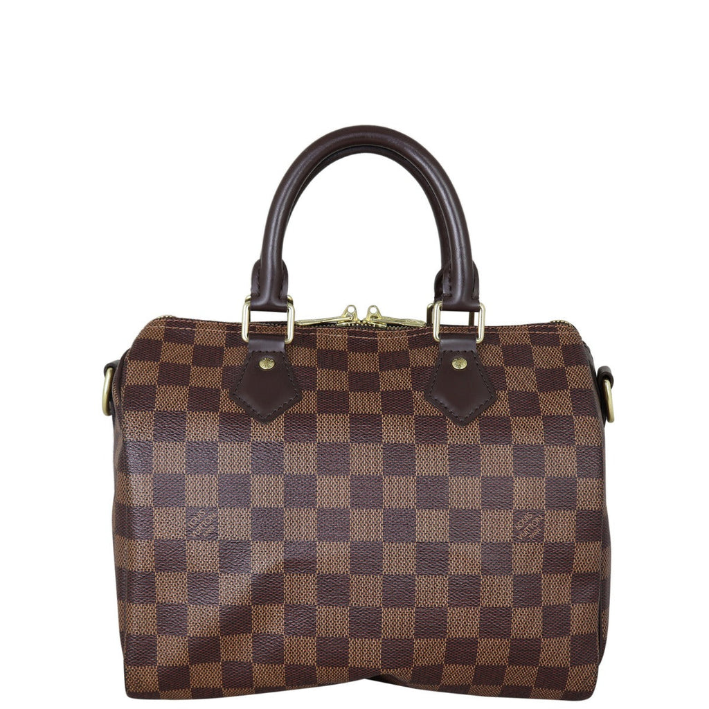Louis Vuitton Speedy 25 Bandouliere Damier Ebene