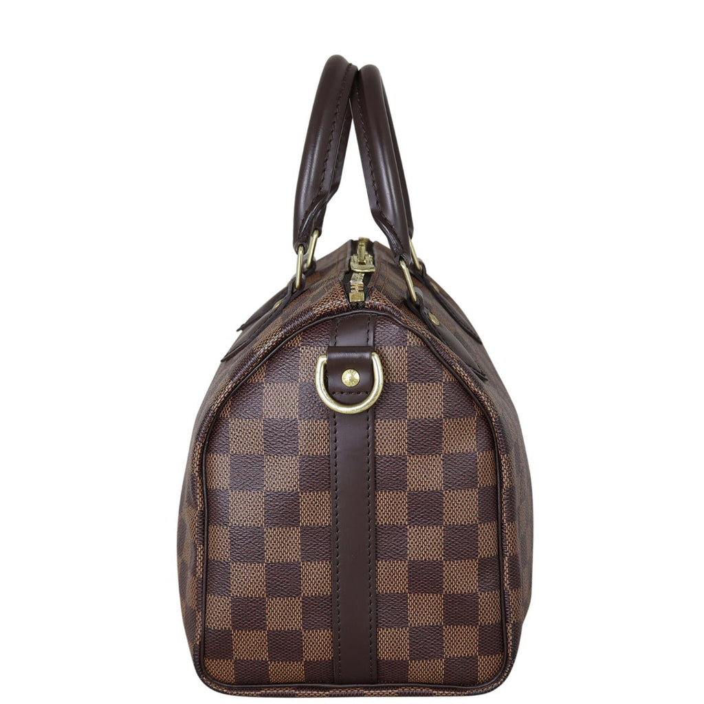 Louis Vuitton Speedy 25 Bandouliere Damier Ebene