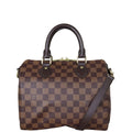 Louis Vuitton Speedy 25 Bandouliere Damier Ebene