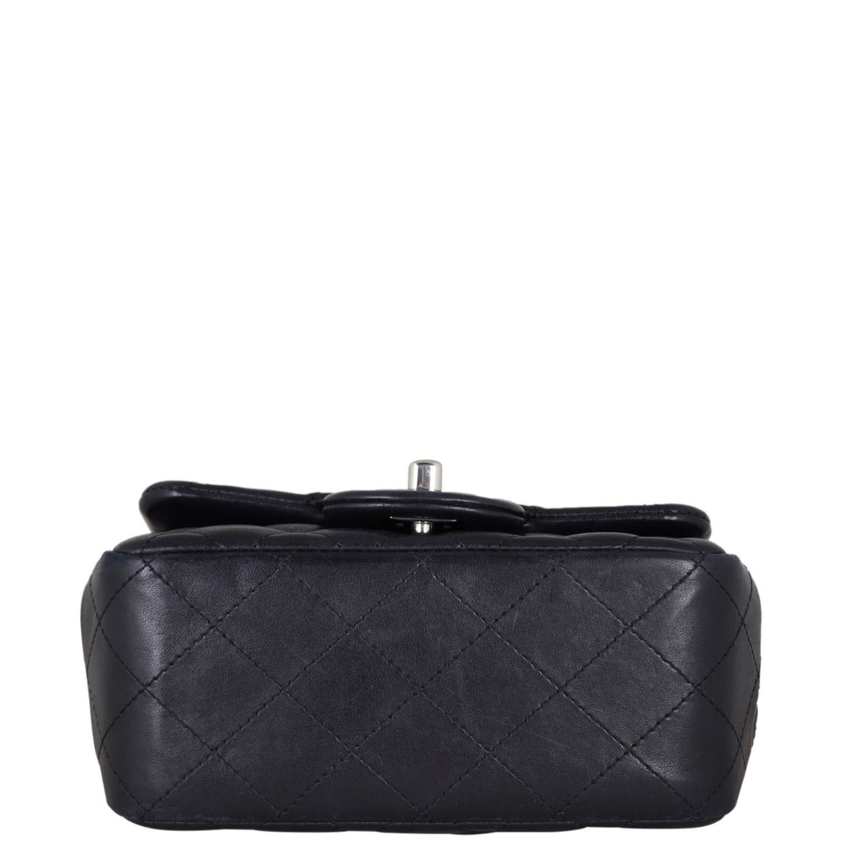 Chanel Classic Flap Mini Square | Black Lambskin