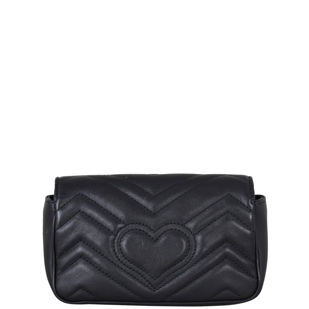 Gucci GG Marmont Matelasse Super Mini Shoulder Bag