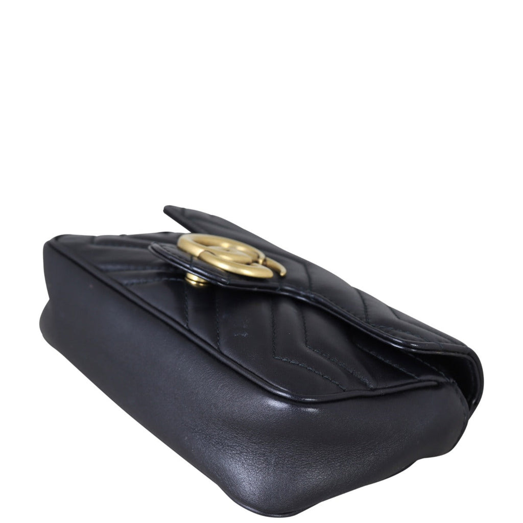Gucci GG Marmont Matelasse Super Mini Shoulder Bag