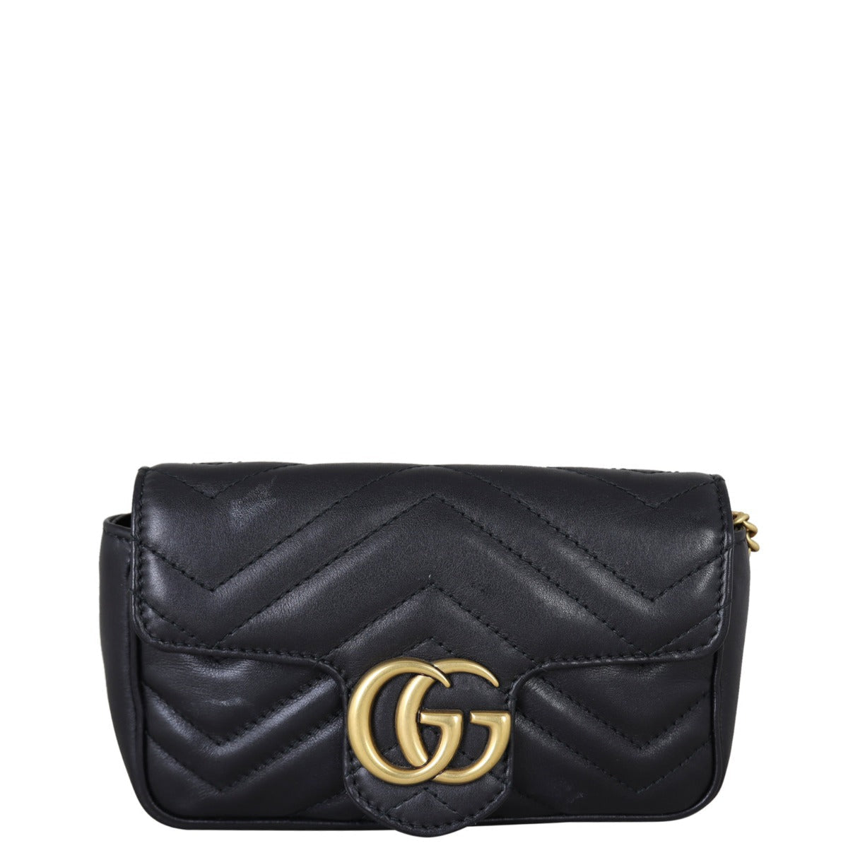 Gucci GG Marmont Matelasse Super Mini Shoulder Bag