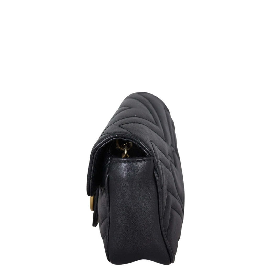 Gucci GG Marmont Matelasse Super Mini Shoulder Bag