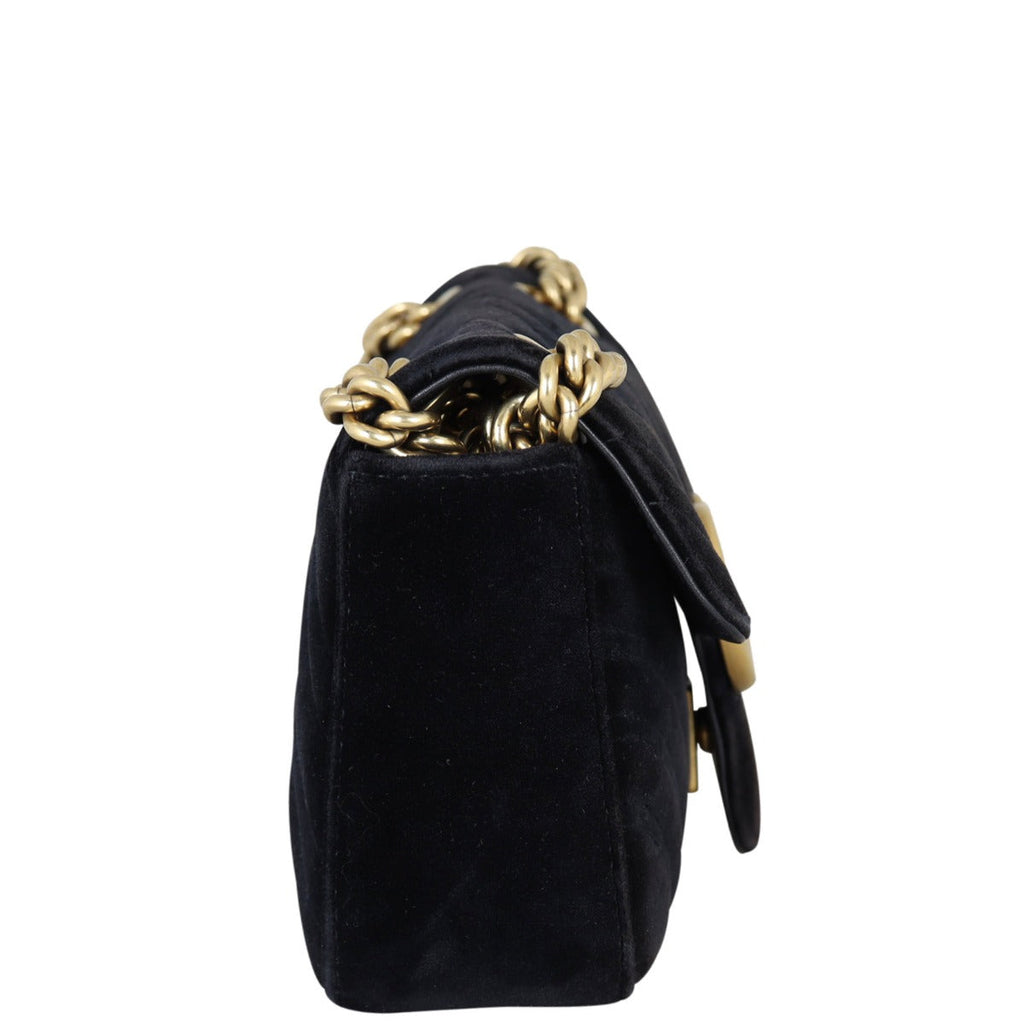 Gucci Marmont Velvet Mini Shoulder Bag