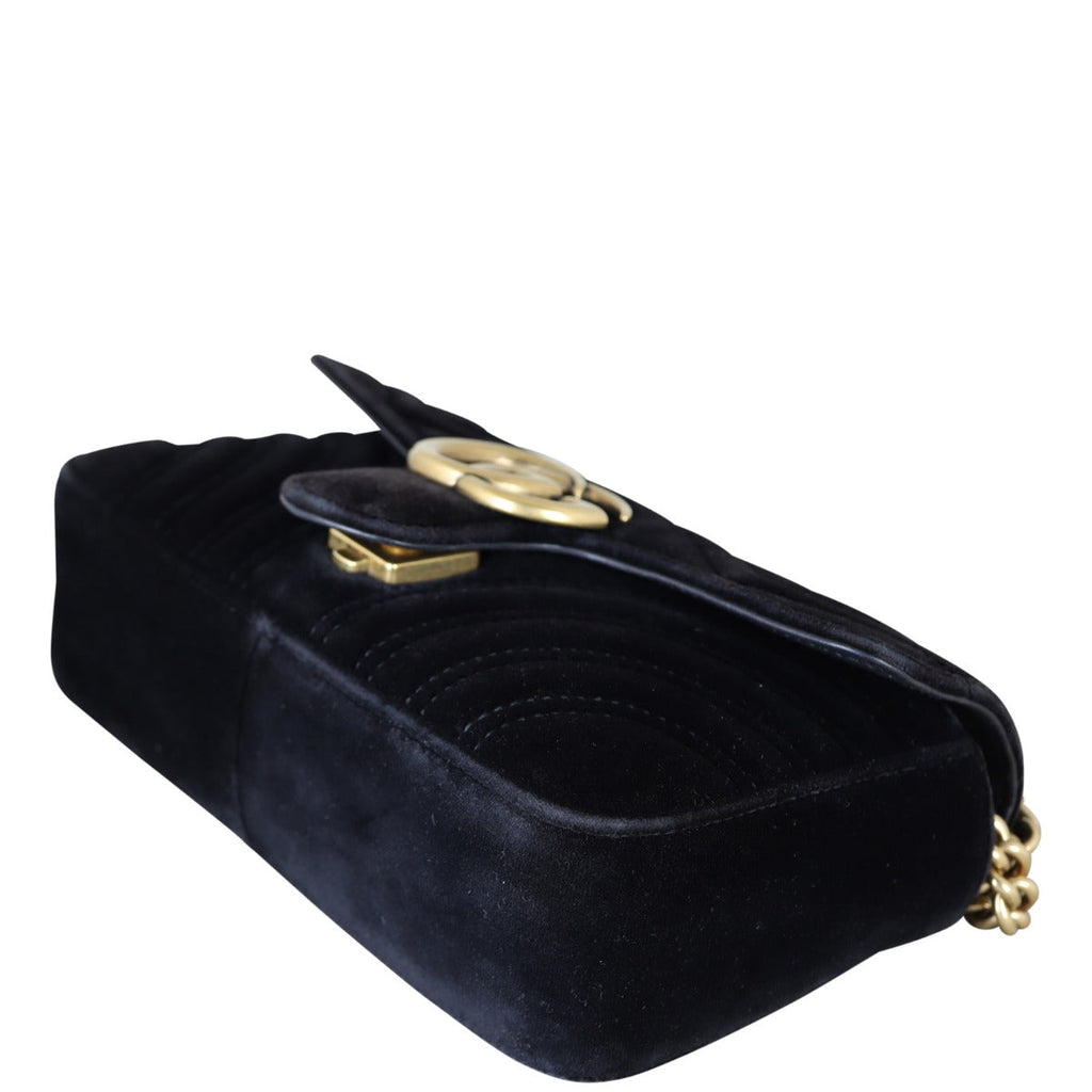 Gucci Marmont Velvet Mini Shoulder Bag