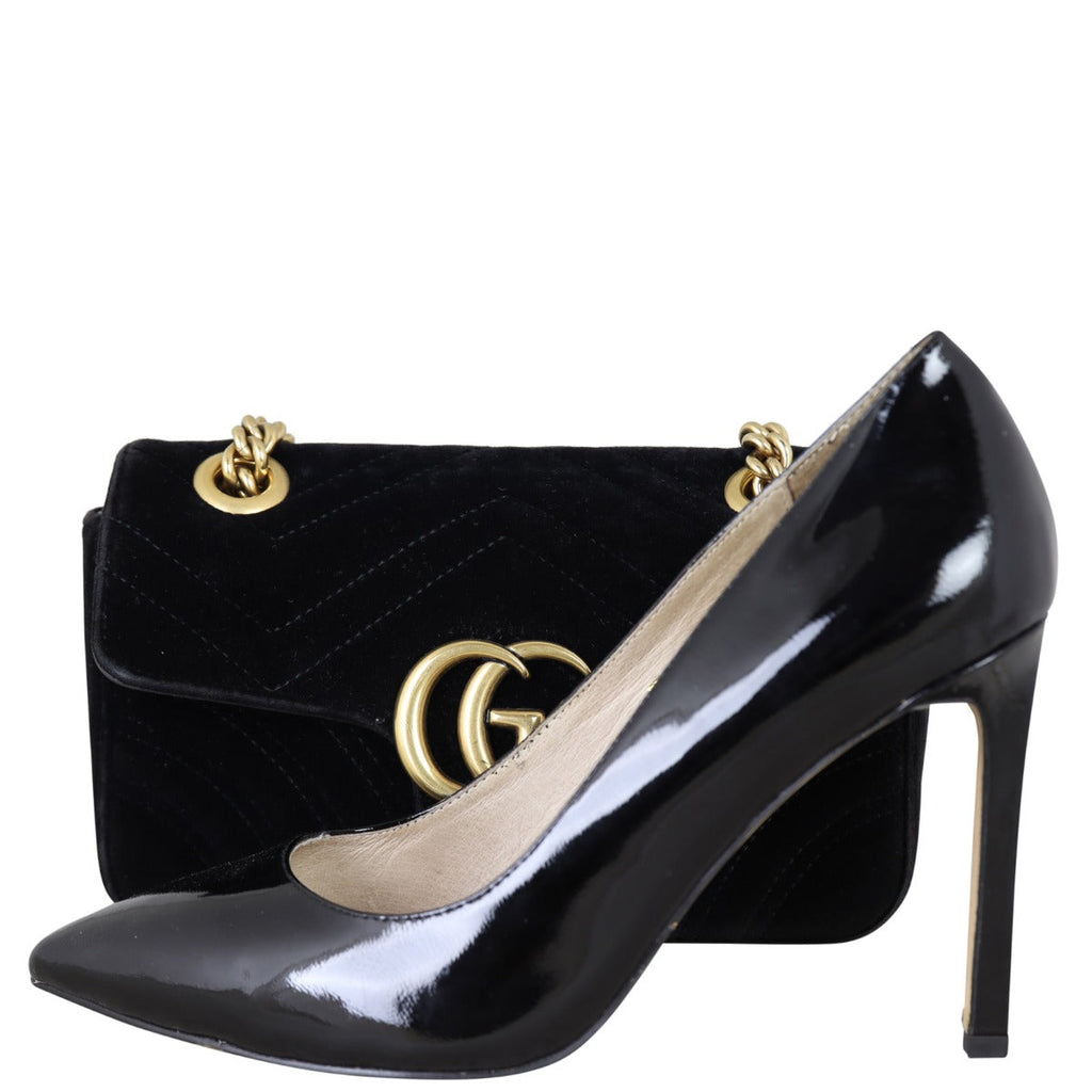 Gucci Marmont Velvet Mini Shoulder Bag