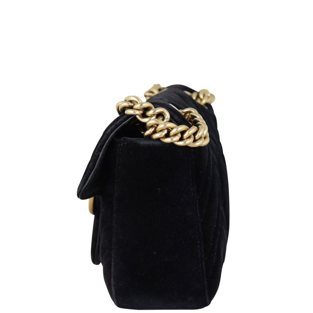 Gucci Marmont Velvet Mini Shoulder Bag