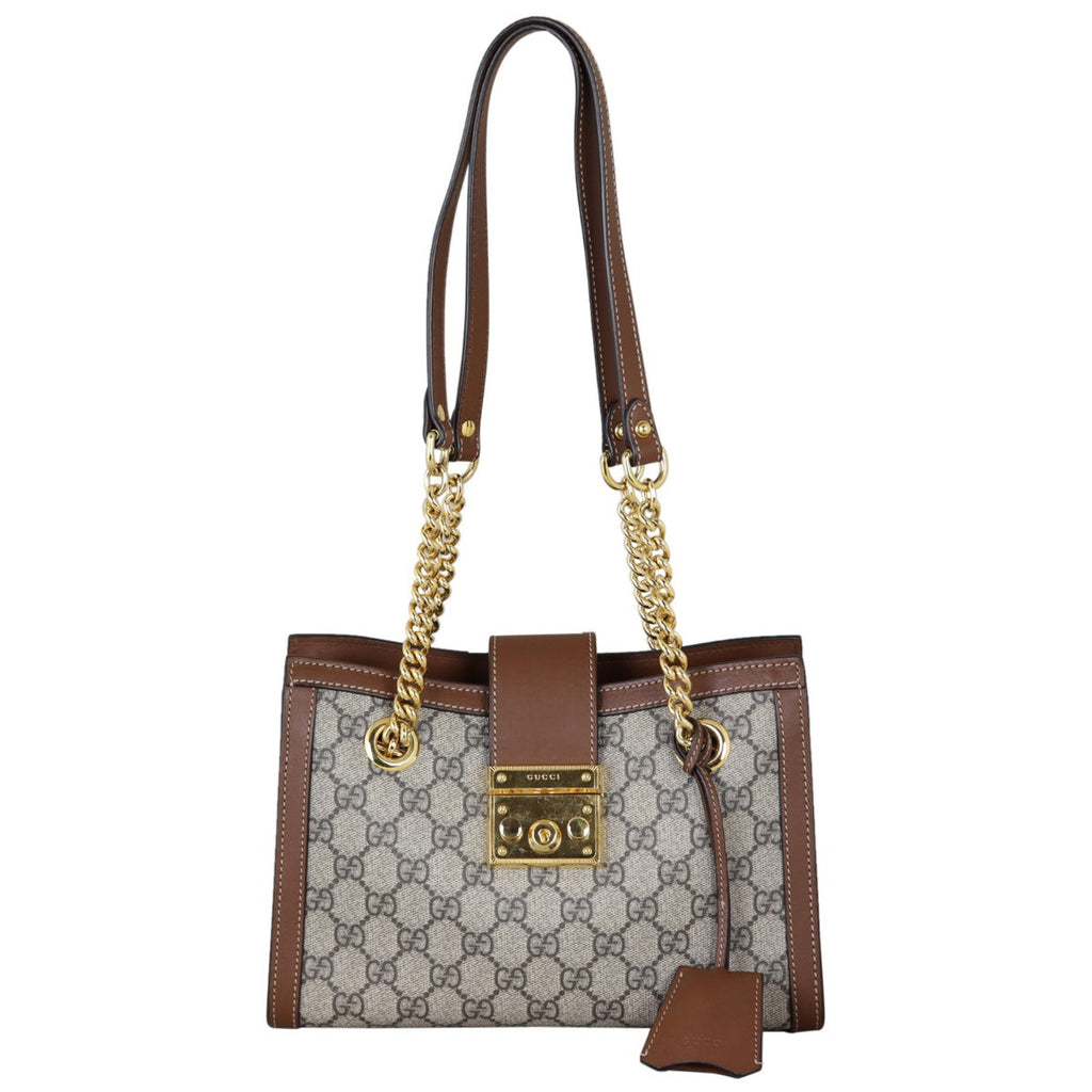 Gucci GG Supreme Small Padlock Tote