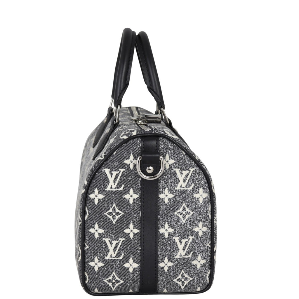 Louis Vuitton Speedy 25 Bandouliere Monogram Denim