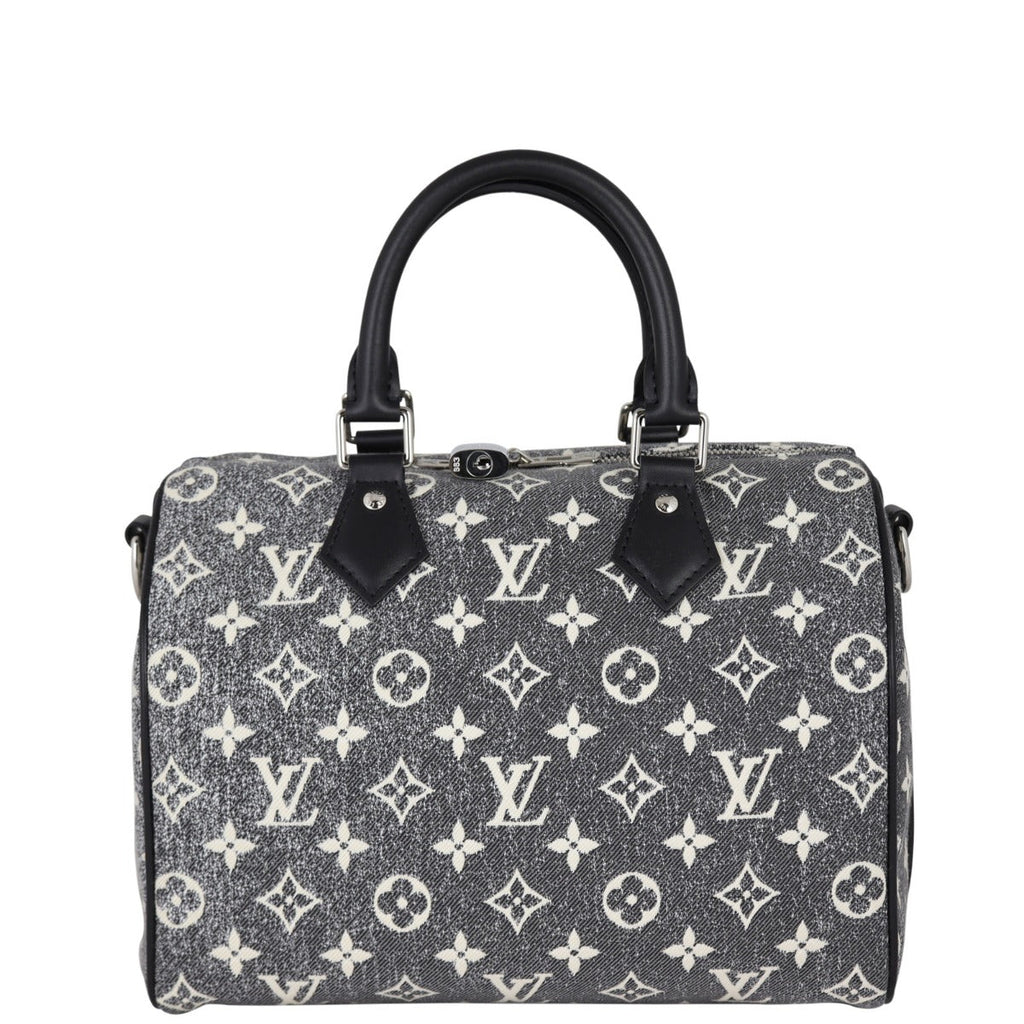 Louis Vuitton Speedy 25 Bandouliere Monogram Denim