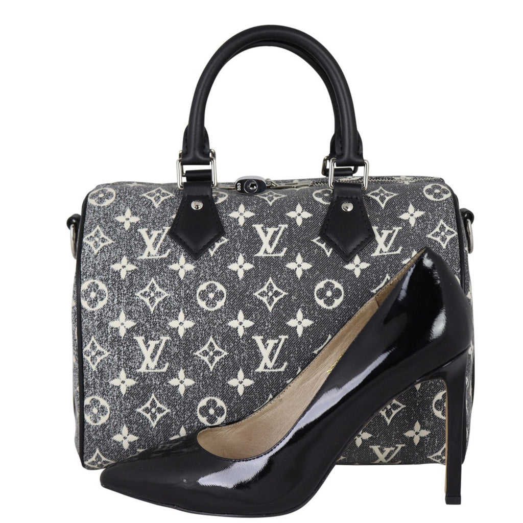 Louis Vuitton Speedy 25 Bandouliere Monogram Denim