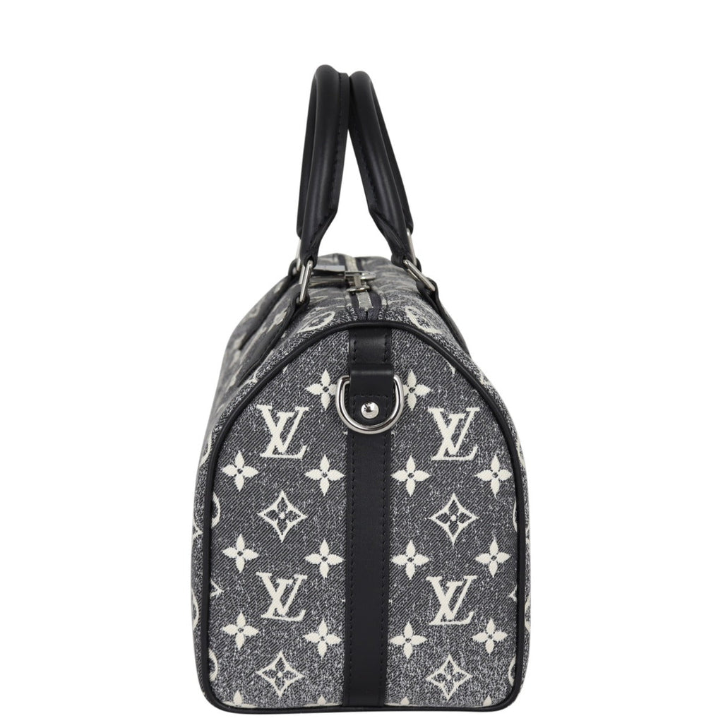 Louis Vuitton Speedy 25 Bandouliere Monogram Denim