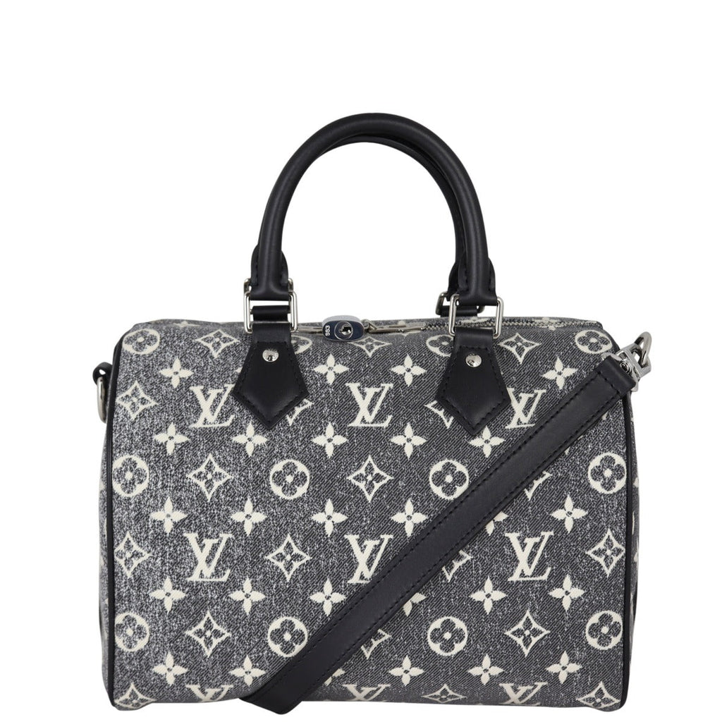 Louis Vuitton Speedy 25 Bandouliere Monogram Denim