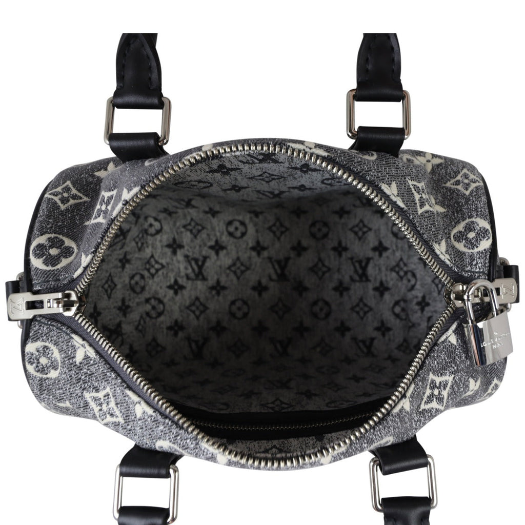 Louis Vuitton Speedy 25 Bandouliere Monogram Denim