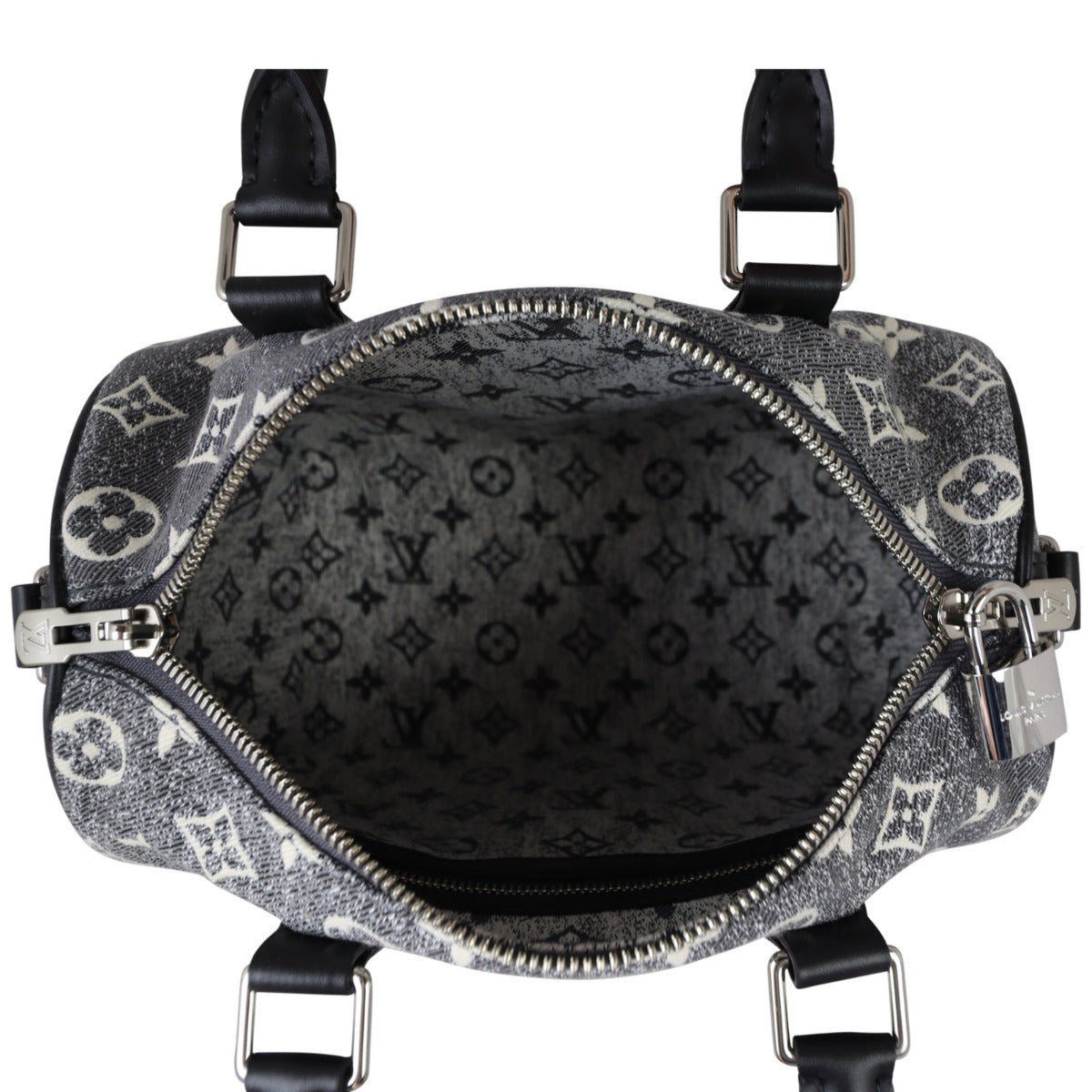 Louis Vuitton Speedy 25 Bandouliere Monogram Denim