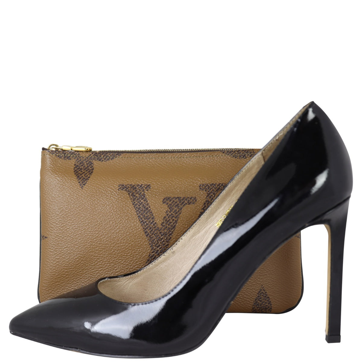 Louis Vuitton Pochette Double Zip Monogram Giant Reverse