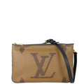 Louis Vuitton Pochette Double Zip Monogram Giant Reverse