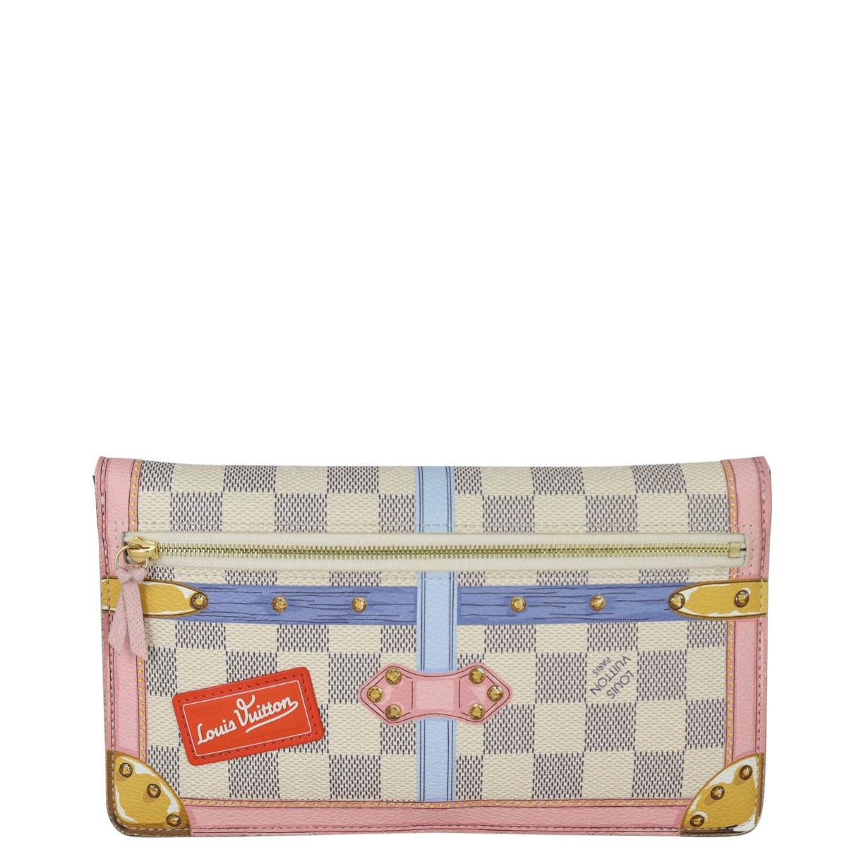 Louis Vuitton Summer Trunks Weekend Pochette Damier Azur