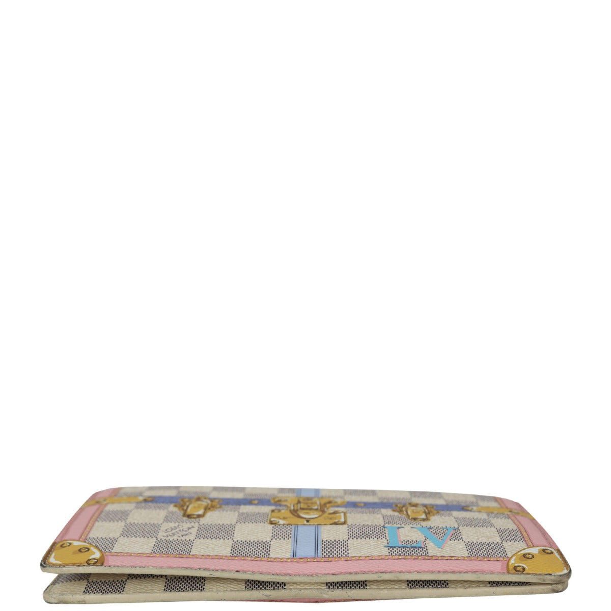 Louis Vuitton Summer Trunks Weekend Pochette Damier Azur