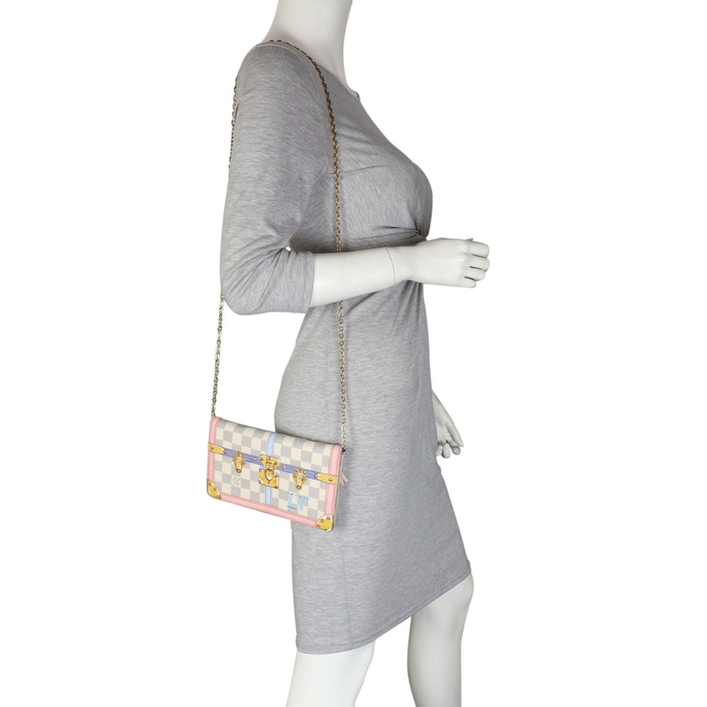 Louis Vuitton Summer Trunks Weekend Pochette Damier Azur